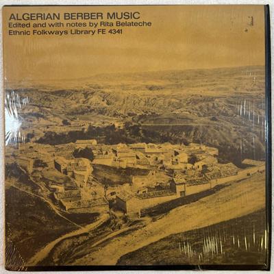 Tumnagel för auktion "V/A Algerian Berber Music LP -66 US ETHNIC FOLKWAYS LIBRARY FE 4341"
