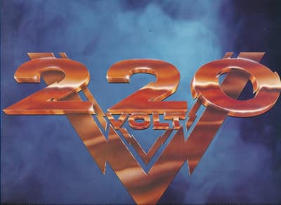 Tumnagel för auktion "220 Volt - Young and wild LP"