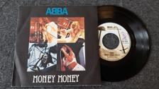 Tumnagel för auktion "ABBA - MONEY MONEY / KNOWING ME KNOWING YOU - 7" - Italiensk press"