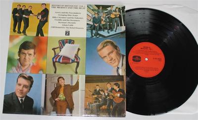 Tumnagel för auktion "HISTORY OF BRITISH POP – LP - VOL. 1 -  V/A - THE MERSEY AND THE BEAT"