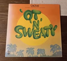 Tumnagel för auktion "Cactus - 'Ol 'N' Sweaty US orginal LP classic rock Carmine Appice"