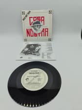 Tumnagel för auktion "Vinyl / Singel (7") - Cosa Nostra "rock mot tiden" (nm-/nm-)"