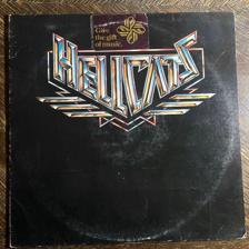 Tumnagel för auktion "HELLCATS - Same 1982. US Press! STARZ. METAL. Garage AOR. Prog-rock. LP"