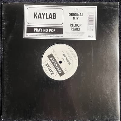 Tumnagel för auktion "Kaylab - Pray No Pop (EMI, 12" Techno Hard Trance 01/ Oliver Klitzing / Reeloop)"