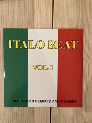 Tumnagel för auktion "LP: V/A - Italo Beat vol. 1 - 1986 - Alesis Roy Jock Hattle etc"
