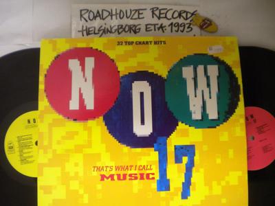 Tumnagel för auktion "NOW THAT´S WHAT I CALL MUSIC - 17 - V/A - 2 -LP"