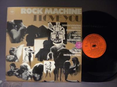 Tumnagel för auktion "ROCK MACHINE - I LOVE YOU - V/A - BLOOD SWEAT & TEARS..."