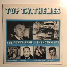 Tumnagel för auktion "7" V/A - Top TV themes 66 UK Thunderbirds The Saint Roger Moore Z-Cars"