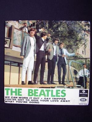 Tumnagel för auktion "The Beatles   EP   1966     GOES 244     "We can work it out" "