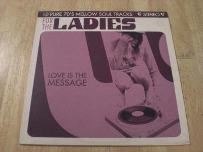 Tumnagel för auktion "V/A - For The Ladies Love Is The Message [ 2001 ]"