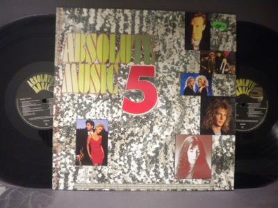 Tumnagel för auktion "ABSOLUTE MUSIC - 5 - 2 -LP - V/A"