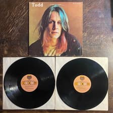 Tumnagel för auktion "TODD RUNDGREN - TODD 1974 US Press! FOC. AOR. Prog-rock. 2-LP"