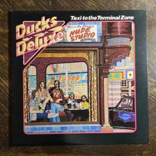 Tumnagel för auktion "DUCKS DELUXE - Taxi To The Terminal Zone 1974 UK Press! SEAN TYLA. Prog-rock. LP"