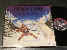 Tumnagel för auktion "HEAVY LOAD death or glory LP -82 Swe THUNDERLOAD TLP 822"