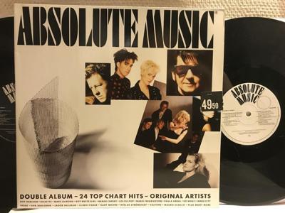 Tumnagel för auktion "ABSOLUTE MUSIC - 6 - V/A - 2-LP"