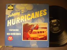 Tumnagel för auktion "JOHNNY AND THE HURRICANES - FEATURING RED RIVER ROCK"