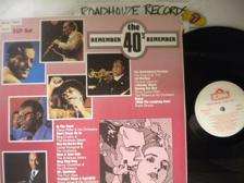 Tumnagel för auktion "REMEMBER THE 40´S REMEMBER - 3 -LP BOX - V/A"