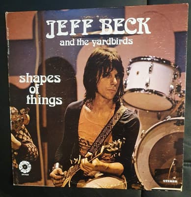 Tumnagel för auktion "JEFF BECK & YARDBIRDS – Shape Of Things"