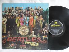 Tumnagel för auktion "BEATLES - Sgt PEPPERS LONELY HEARTS CLUB BAND - PMC 7027"