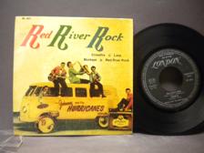 Tumnagel för auktion "JOHNNY AND THE HURRICANES - RED RIVER ROCK"