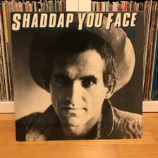 Tumnagel för auktion "Joe Dolce - Shaddap You Face LP 1981 (ncb-press)"