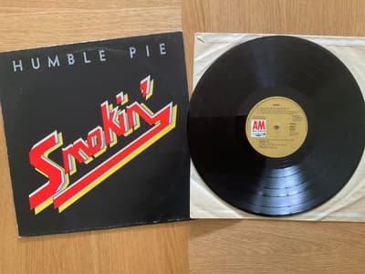 Tumnagel för auktion "Humble Pie Smokin’ /A&M records UK -72"
