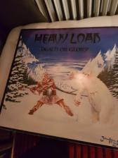 Tumnagel för auktion "Heavy Load  lp 1982 death or glory plus röd singel "