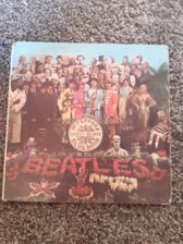 Tumnagel för auktion "BEATLES - SGT PEPPERS LONELY HEARTS CLUB BAND - PCS 7027"