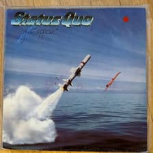 Tumnagel för auktion "STATUS QUO – Just Supposin'... - LP - ger -80 - 6302 057 - classic rock / boogie"