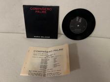 Tumnagel för auktion "Mario Salazar – Compañero Palme SWEDEN ORIGINAL 1987 RARE ROCK EXC !!"