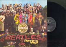 Tumnagel för auktion "THE BEATLES - SGT PEPPERS LONELY HEARTS CLUB BAND - GF -2-LP"