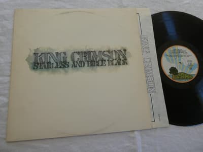 Tumnagel för auktion "King Crimson Starless And Bible Black Island ILPS 9275 1974"