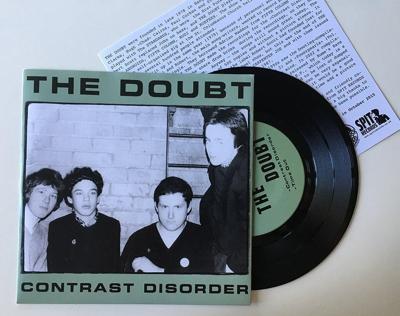 Tumnagel för auktion "The Doubt ”Contrast Disorder” 1980/2015 DIY KBD RI Mint RARE The Undertones SLF"