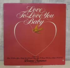 Tumnagel för auktion "DONNA SUMMER :: LOVE TO LOVE YOU BABY (LP) US Press"