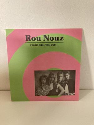 Tumnagel för auktion "7" ROU NOUZ - Erotic Girl - kanon! DIY Swe 1987 Ospelad"