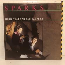 Tumnagel för auktion "Sparks - Music That You Can Dance To 12” 1986 (Tysk press)"