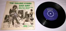 Tumnagel för auktion "The Rolling Stones 7" 1969 "Sad Day/You Can´t Always Get What You Want" UK PRESS"