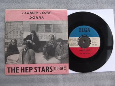 Tumnagel för auktion "Hep Stars - Farmer John / Donna"