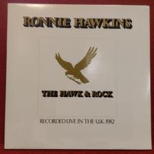 Tumnagel för auktion "Ronnie Hawkins - The Hawk & Rock . Live | 1984"