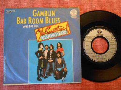 Tumnagel för auktion "7" The Sensational Alex Harvey Band - Gamblin' Bar Room Blues PS WG"