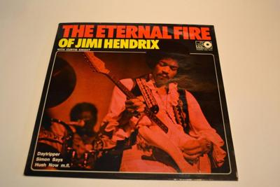 Tumnagel för auktion "LP - JIMI HENRIX - THE ETERNAL FIRE"