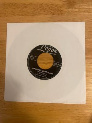 Tumnagel för auktion "2 x Bo Weavil Blues Band 7" - Lenox Records (Rockabilly)."