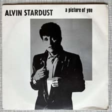 Tumnagel för auktion "ALVINWS STARDUST - A PICTURE OF YOU. VINYL 7" SINGEL SC. -82 ROCK"