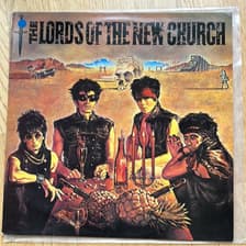 Tumnagel för auktion "THE LORDS OF THE NEW CHURCH – Lords Of The New Church - LP - nl -82 - punk/rock"