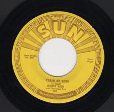 Tumnagel för auktion "JOHNNY CASH "THERE YOU GO"  SUN 45-258 P.1956 USA PRESS"