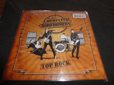 Tumnagel för auktion "Beat City Tubeworks - Top rock - Vit LP - 2020 - Ny"