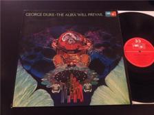 Tumnagel för auktion "GEORGE DUKE the aura will prevail LP 1975 Ger. MPS / BASF "