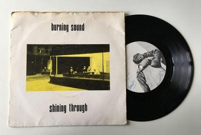 Tumnagel för auktion "Burning Sound ”Shining Through” 1982 KBD DIY RARE"