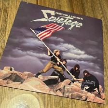 Tumnagel för auktion "SAVATAGE • Fight For The Rock - Vinyl Hårdrock HeavyMetal"