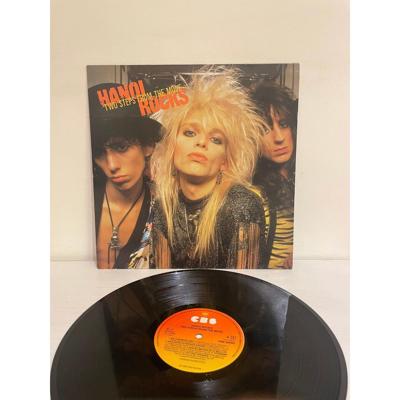 Tumnagel för auktion "Hanoi Rocks - Two Steps from the Move Fint Ex!"